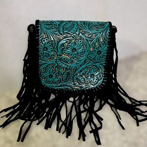 Western Fringe Small crossbody purse!